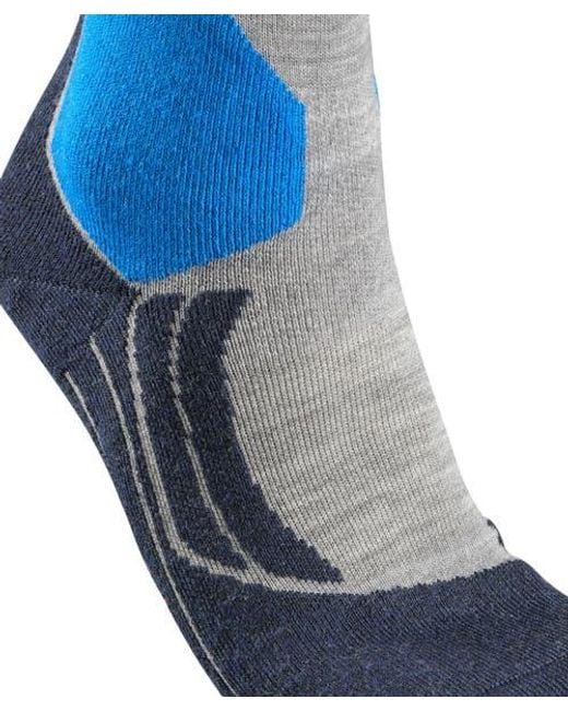 Falke Blue Sk2 Intermediate Ski Socks for men