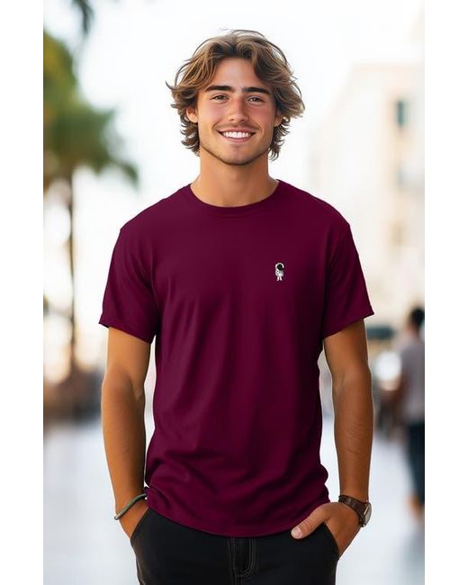 Alix Purple Astronaut Tee for men