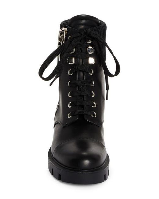Christian Louboutin Black En Hiver Lug Sole Bootie