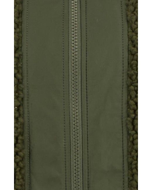 Barbour Black Brawby High Pile Fleece Jacket