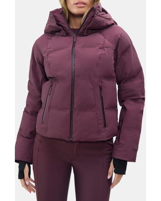 Halfdays Purple Georgie Puffer Jacket