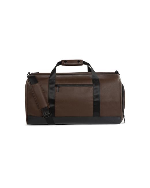 Bugatti Brown Central Duffle Bag