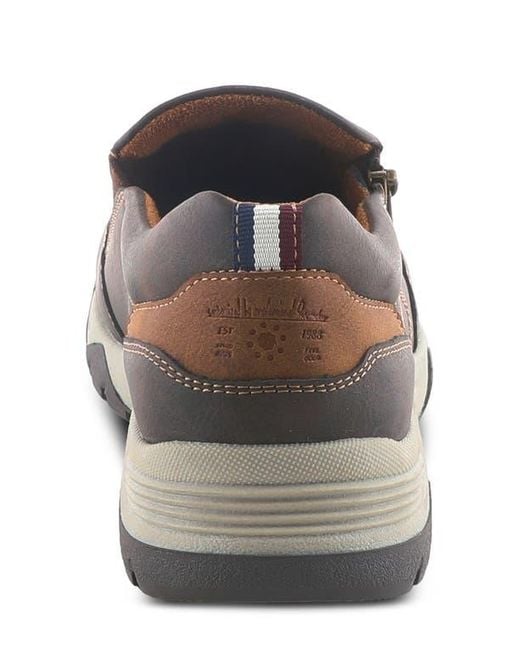 Spring Step Gray Elijah Slip-On for men