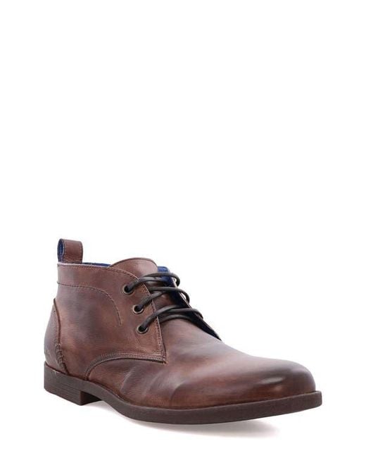 Bed Stu Brown Illiad Plain Toe Boot for men