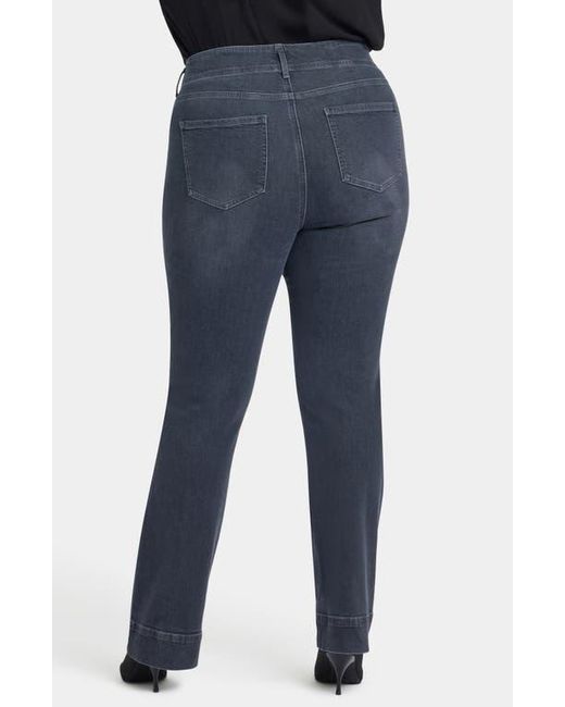 NYDJ Blue Barbara Hollywood High Waist Bootcut Jeans