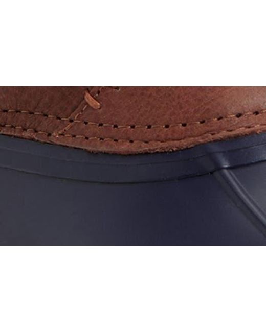 Sperry Top-Sider Blue Saltwater Waterproof Duck Chelsea Boot