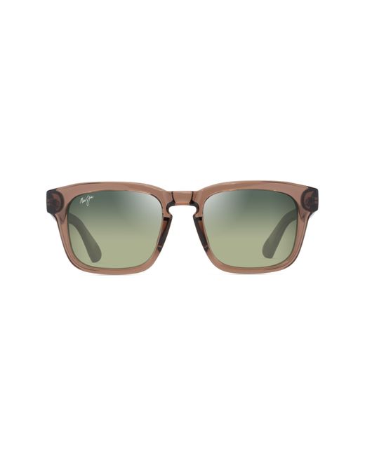 Maui Jim Multicolor Maluhia 52mm Gradient Polarizedplus2 Square Sunglasses for men