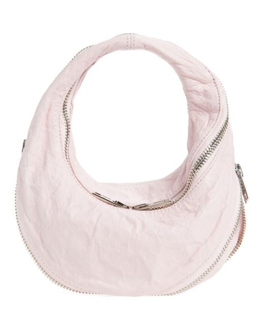 Alexander Wang Pink Mini Twist Memory Leather Handbag