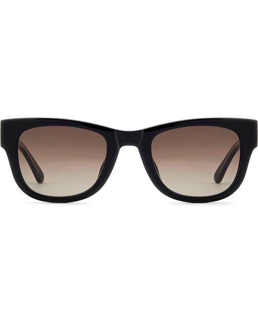Fossil Brown 50Mm Gradient Square Sunglasses