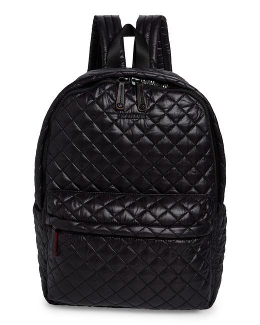 MZ Wallace Metro Deluxe Backpack in Black | Lyst