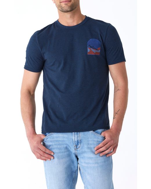 Threads For Thought Blue Mountain Arch Graphic T-shirt for men