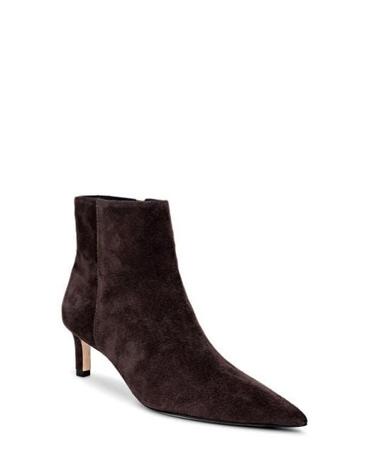 L'Agence Brown Lilly Pointed Toe Bootie