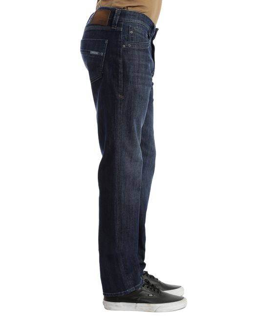 Mavi Blue Zach Straight Fit Jeans for men