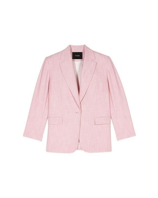 Maje Pink Suit Vest