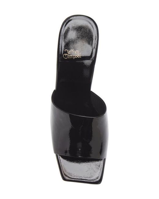 Jeffrey Campbell Black Dress Code Sandal