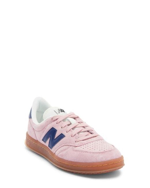 New Balance Pink Gender Inclusive T500 Tennis Sneaker