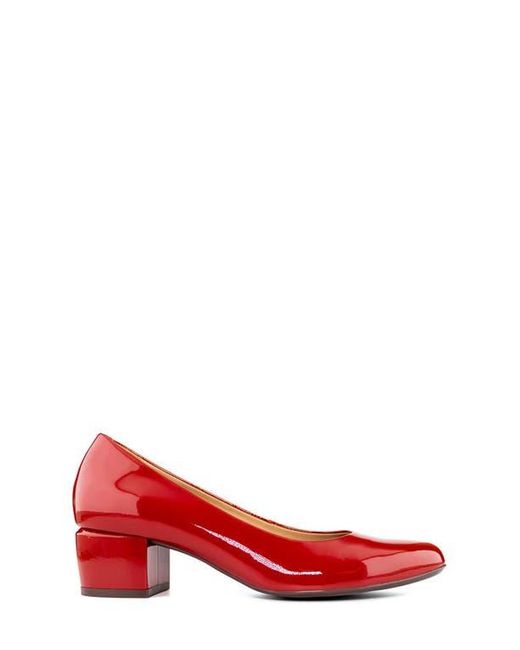 Marc Joseph New York Red Broad St 2.0 Patent Leather Pump