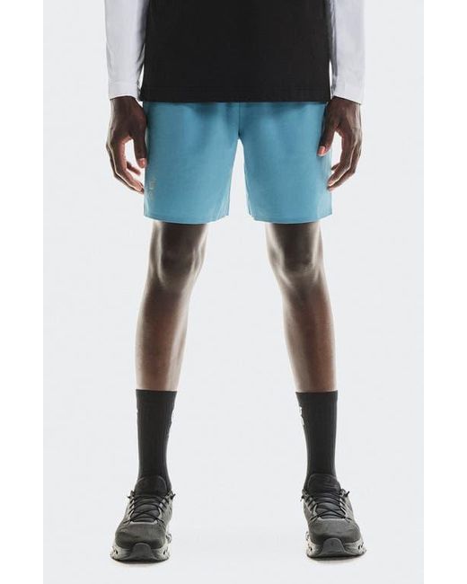 On Shoes Blue Training Shorts for men