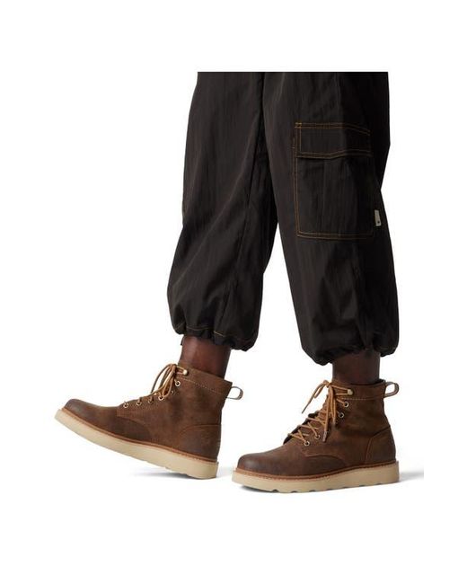 Sorel Brown Slabtown '62 Waterproof Moc Toe Boot for men