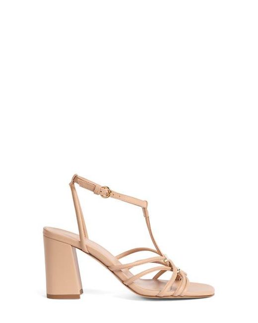 L.K.Bennett Pink Noelle T-Strap Sandal