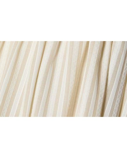 Vici Collection Natural Callie Fit & Flare Milkmaid Sundress