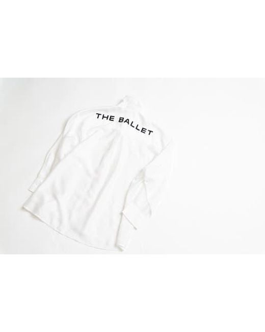 THE BALLET Black Tb Button Up