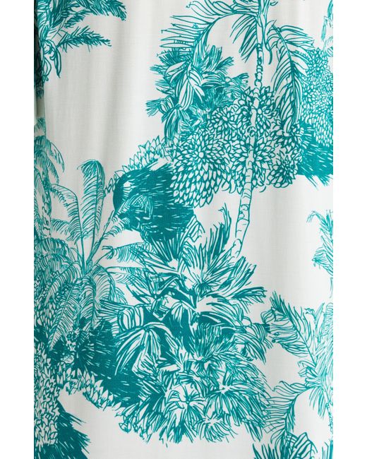 Kilo Brava Blue Print Maxi Robe