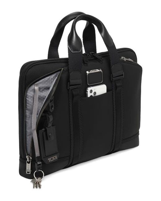 Tumi Black Academy Briefcase for men