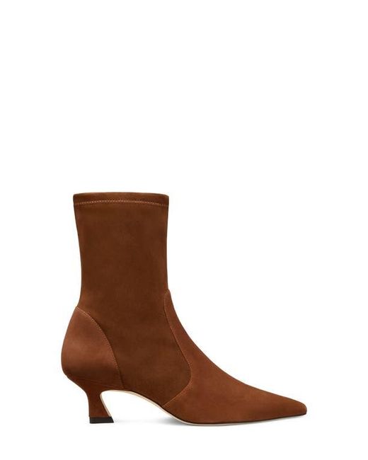 Stuart Weitzman Brown Vinnie Bootie 50