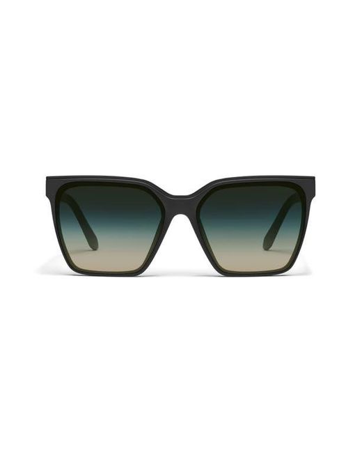Quay Black Level Up 60Mm Square Sunglasses