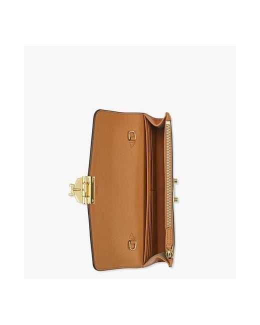 MCM Brown Tracy Wallet On Chain