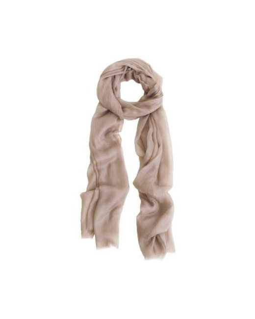 Lost Pattern Natural Featherlight Oversized Cashmere Scarf