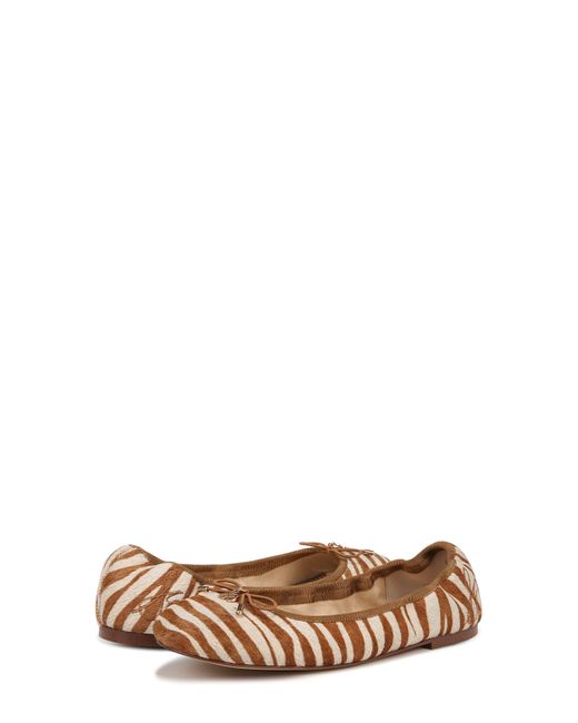 Sam Edelman Brown Felicia Flat - Wide Width Available