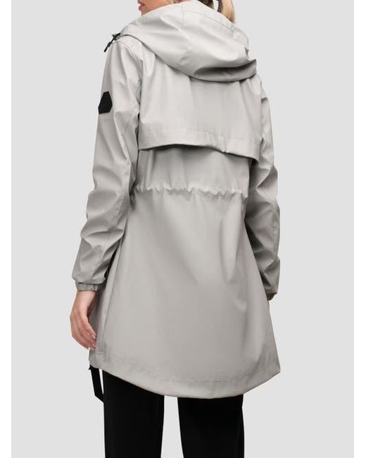 Jacket White Aurora Cape Raincoat