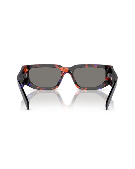 Prada Multicolor 54mm Rectangle Polarized Sunglasses for men