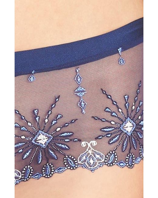Chantelle Blue 'Vendôme' Shorty
