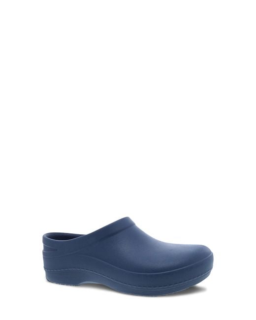 Dansko Blue Kaci Clog
