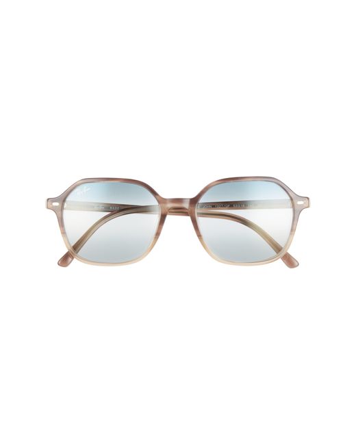Ray-Ban Brown 53mm Gradient Square Sunglasses