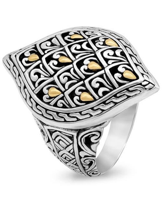 DEVATA White Dragon Skin Ring