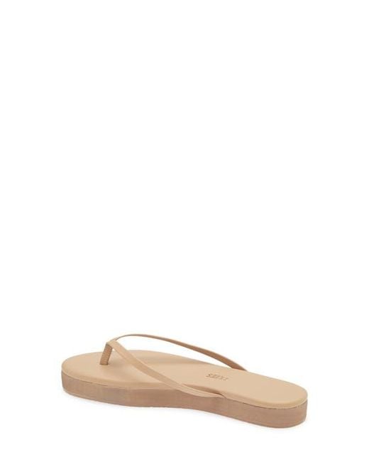 TKEES Multicolor Lily Platform Flip Flop