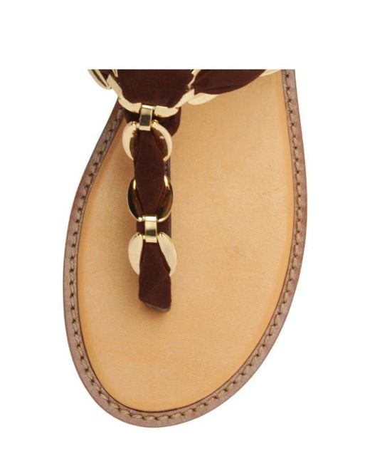 SCHUTZ SHOES Brown Camellia Slingback Sandal