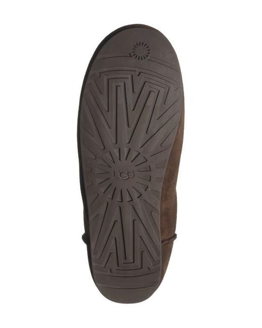 Ugg Brown Elea Suede Slipper