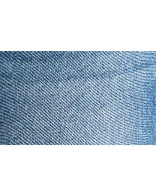 L'Agence Blue Nevia Low Rise Slouch Straight Leg Jeans
