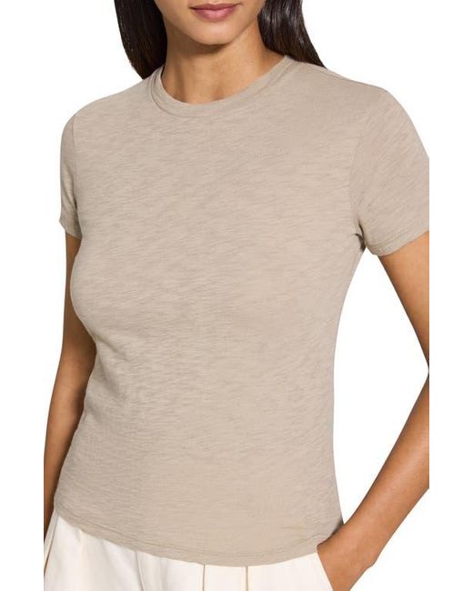 Theory White 2 Nebulous Organic Cotton Tiny Tee