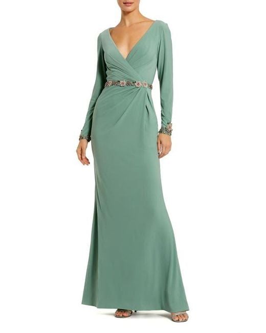 mac duggal green long sleeve dress Strapless Short Jovani A-Line Party Dress with Pockets