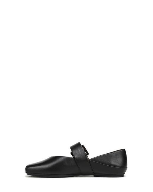Franco Sarto Black Oakes Square Toe Flat