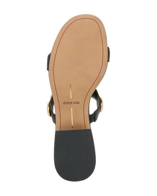 Dolce Vita White Fresco Slide Sandal
