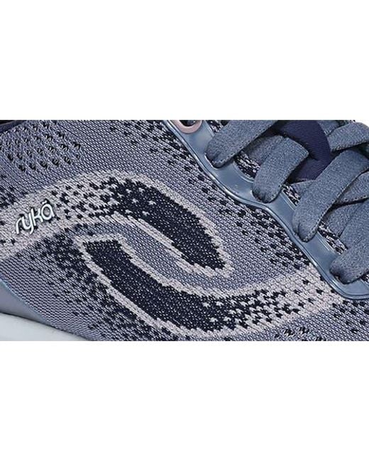 Ryka Blue Devo Stride Lx Sneaker