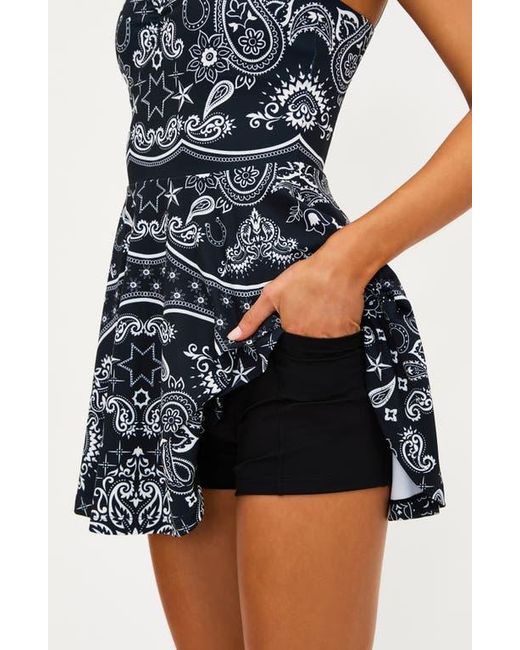 Beach Riot Pixie Floral Active Dress in Blue | Lyst