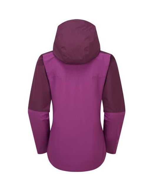 Rab Purple Downpour Jacket